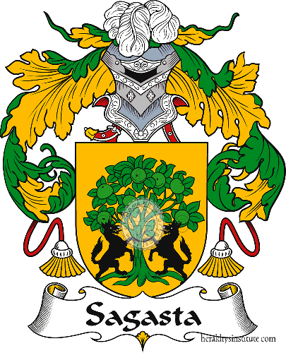 Coat of arms of family Sagasta