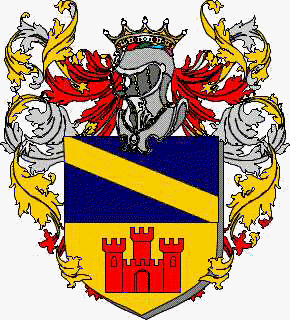 Coat of arms of family Tacchetti