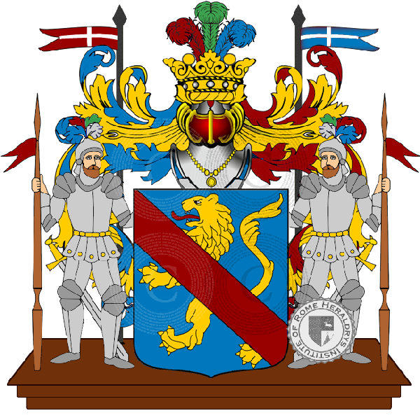 Wappen der Familie Spalazzo