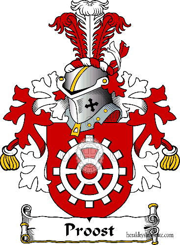 Wappen der Familie Proost - ref:38376