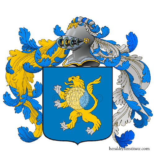 Coat of arms of family Lopez De Leoni