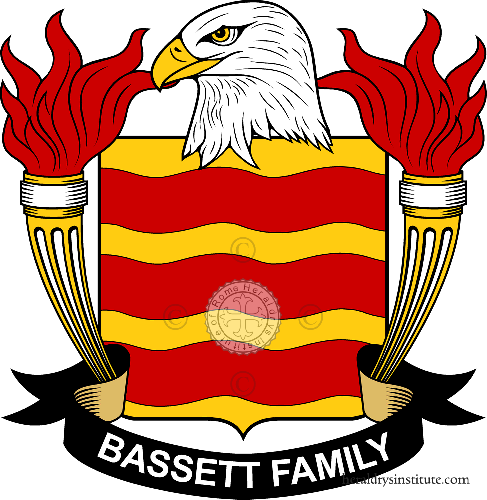 Escudo de la familia Bassett   ref: 38979