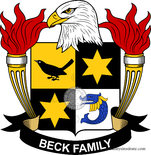 Escudo de la familia Beck   ref: 38990