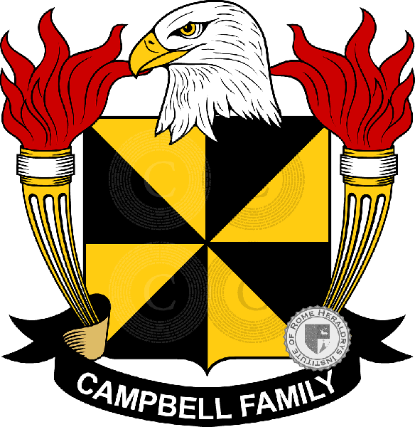 Escudo de la familia Campbell   ref: 39134