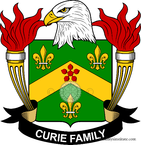 Wappen der Familie Curie   ref: 39246