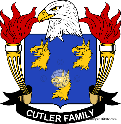 Escudo de la familia Cutler   ref: 39257
