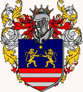 Coat of arms of family Tensini