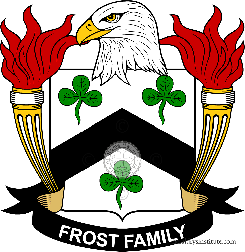 Brasão da família Frost - ref:39430