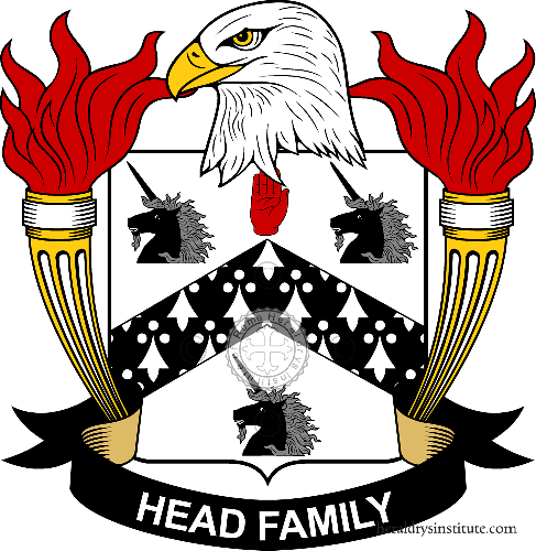Escudo de la familia Head - ref:39548