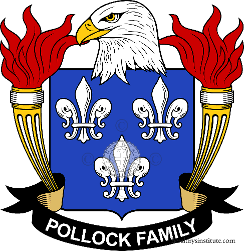 Escudo de la familia Pollock - ref:40009