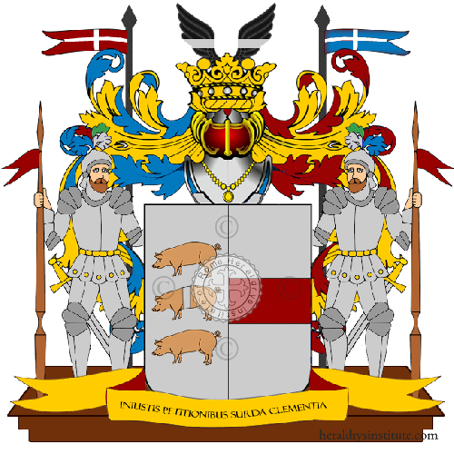 Coat of arms of family Clementecaruccia