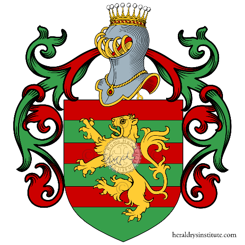 Coat of arms of family De Franco