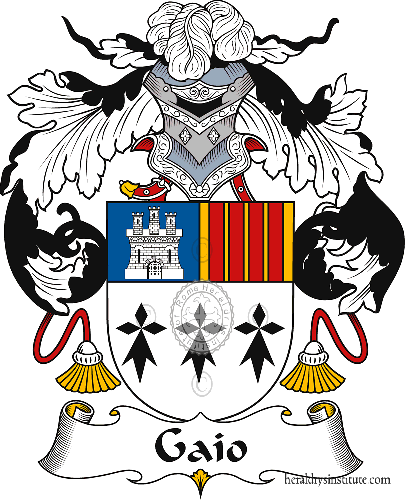 Coat of arms of family GAIO ref: 40723