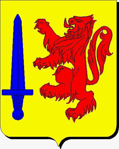 Coat of arms of family Ostel