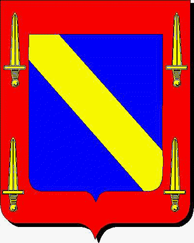 Coat of arms of family Ortigon