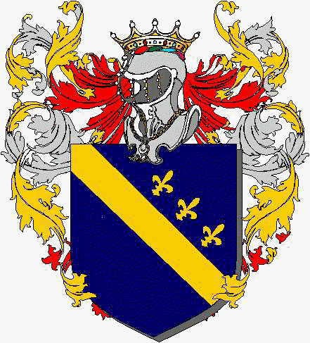 Coat of arms of family Bonvi