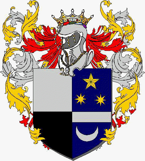 Coat of arms of family Martinengo Colleoni