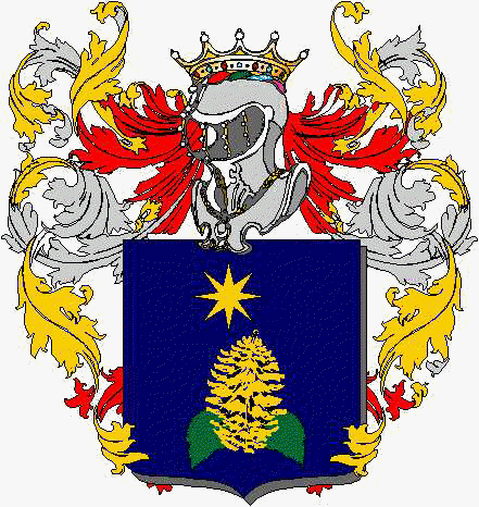 Coat of arms of family Montevecchi