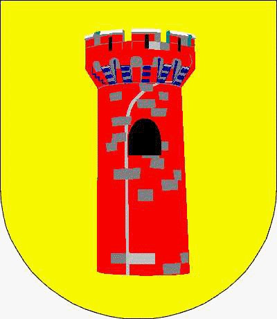 Coat of arms of family Torre Roja