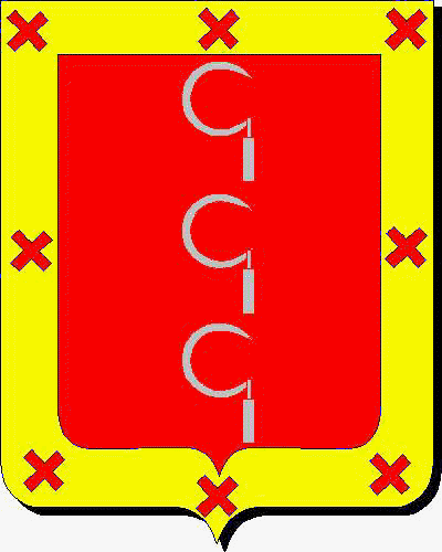 Coat of arms of family Nogue