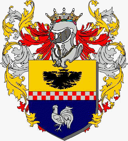 Coat of arms of family Papagna