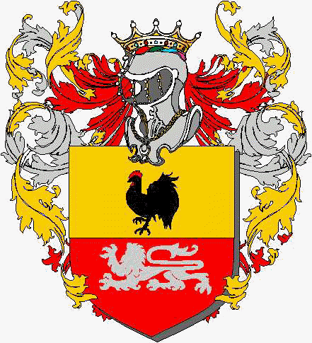 Coat of arms of family Gallenga