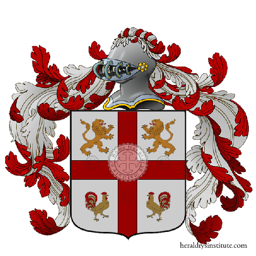 Coat of arms of family Papiano