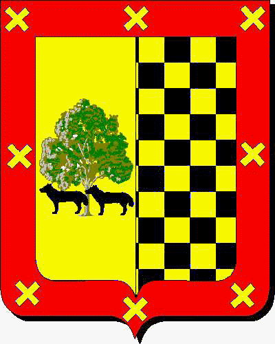 Coat of arms of family Montestruque