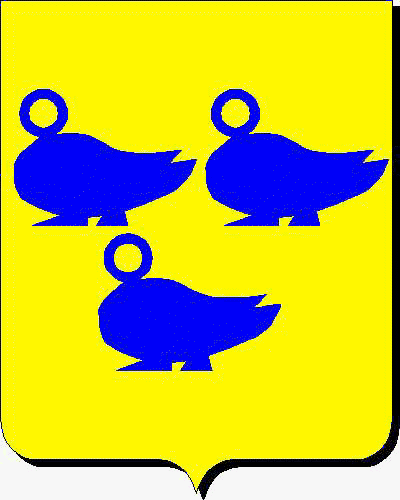 Coat of arms of family Monille