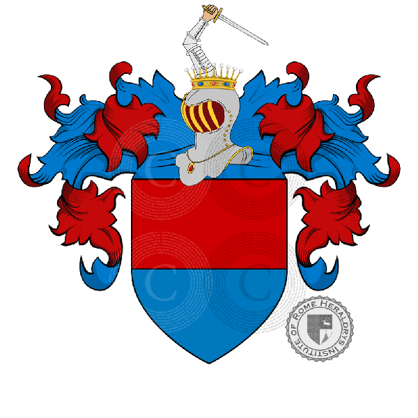Coat of arms of family Morghetti