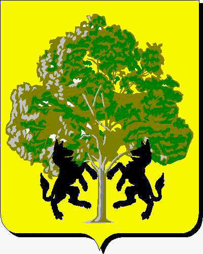 Coat of arms of family Miravalles