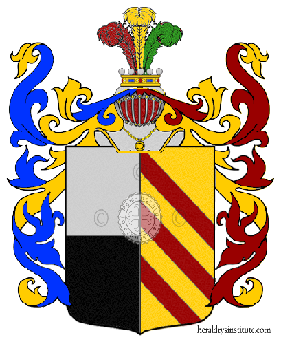 Escudo de la familia Sanminiatelli