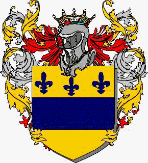 Coat of arms of family Capanaci