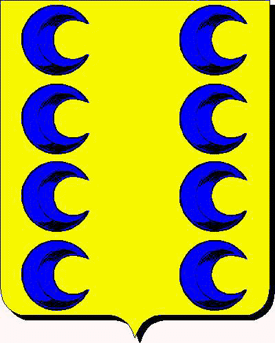 Coat of arms of family De La Pipa