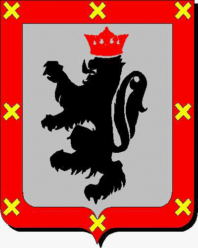 Coat of arms of family Tudero