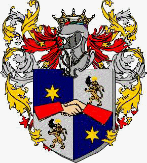 Coat of arms of family Corzani