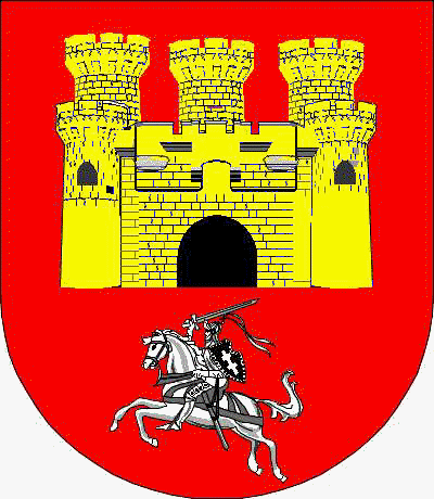 Coat of arms of family Rodríguez De La Peña