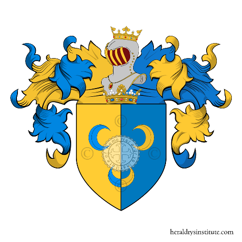 Coat of arms of family Ghinigo