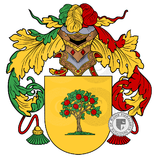 Coat of arms of family Ruiz De Cuenca
