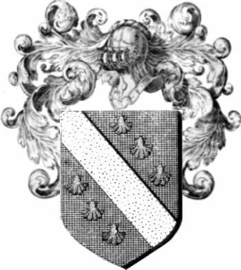 Coat of arms of family Cavardin - ref:43867