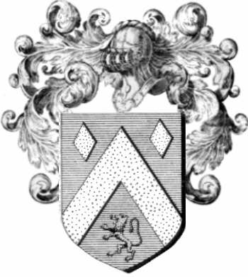 Coat of arms of family Caze - ref:43870