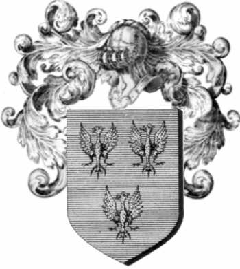 Coat of arms of family Casset