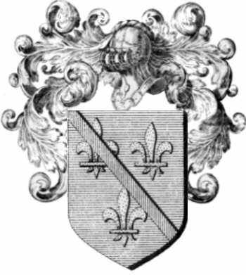 Wappen der Familie Chambre - ref:43889