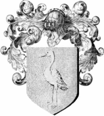Wappen der Familie Chantegrue - ref:43901