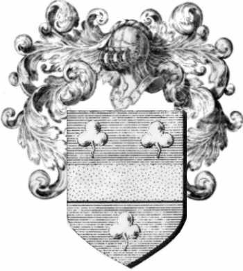 Coat of arms of family Chapelain - ref:43904