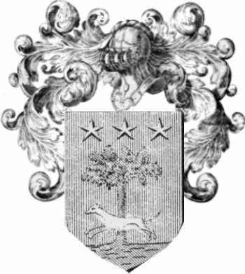 Wappen der Familie Chaperon - ref:43906