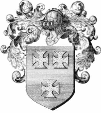 Coat of arms of family Charnace - ref:43915