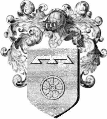Coat of arms of family Charrier - ref:43918