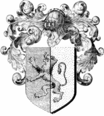 Coat of arms of family Chasne