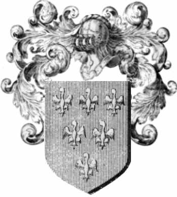 Coat of arms of family Chasse - ref:43922